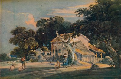 Devonshire Farm, c1798 af Thomas Girtin