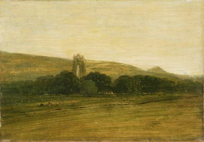 Guisborough Priory, ca. 1801-02 (olie på lærred) af Thomas Girtin