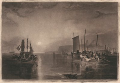 Solopgang, Hvillingfiskeri ved Margate af Thomas Goff Lupton