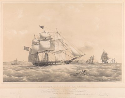 Klippere i Kina-handelen: Den tidligere yacht 