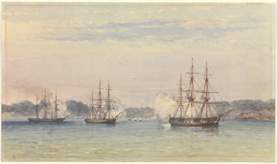 Kinakrigen 1857, tre af HM