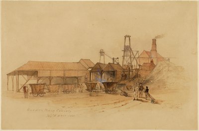 Burdon Main Colliery af Thomas H. Hair