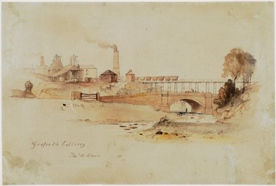 Gosforth Colliery af Thomas H. Hair