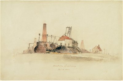 Hartley Colliery af Thomas H. Hair
