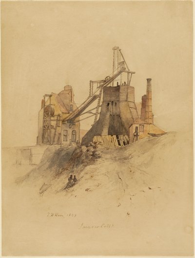 Jarrow Colliery af Thomas H. Hair