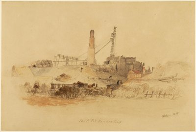 A Pit, Fawden Colliery af Thomas H. Hair