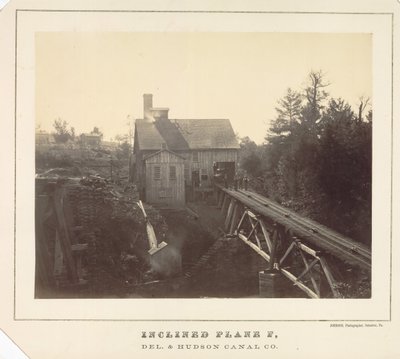 Inclined Plane F, Delaware og Hudson Canal Co. af Thomas H. Johnson