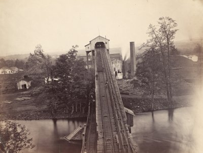 Von Storch Breaker, Del. & Hudson Canal Co., ca. 1863-1865. af Thomas H. Johnson