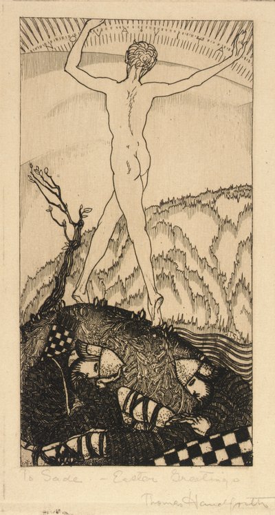Påskehilsener af Thomas Handforth