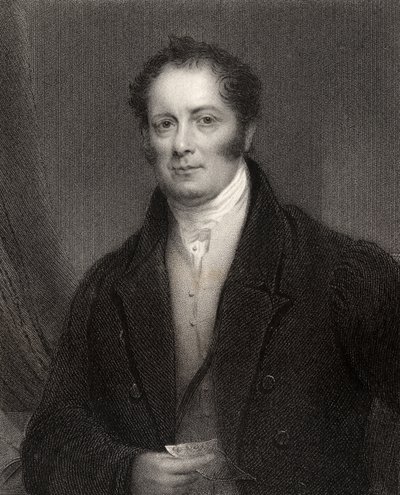 Edward Baines, graveret af J. Cochran, fra 
