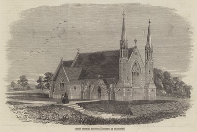 Christ Church, for nylig opført i Lancaster af Thomas Harrington Wilson