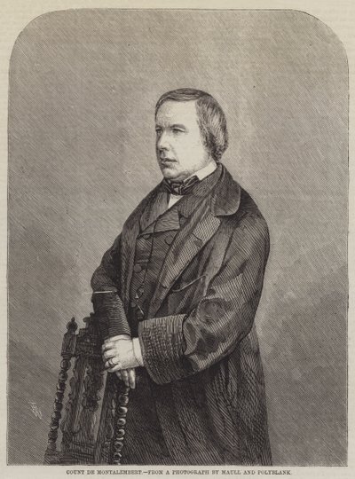 Greve de Montalembert af Thomas Harrington Wilson