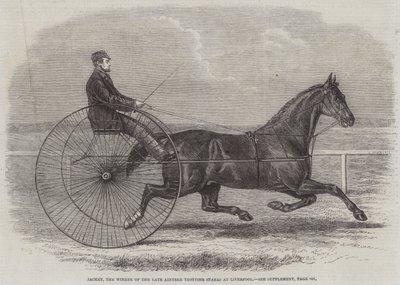 Jackey, vinderen af den afdøde Aintree Trotting Stakes i Liverpool af Thomas Harrington Wilson