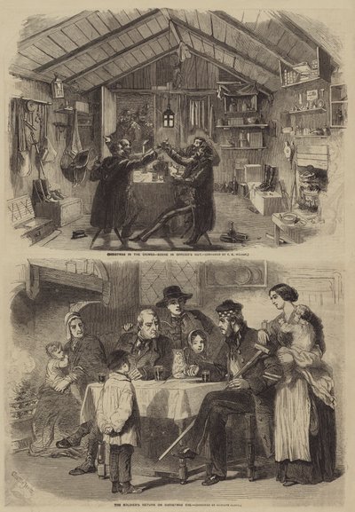 Militær jul sammenlignet af Thomas Harrington Wilson