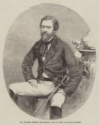 Thomas Henry Kavanagh, en af Lucknow-heltene af Thomas Harrington Wilson