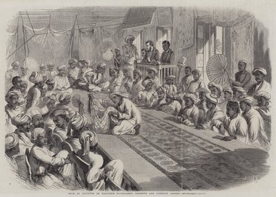 Salg i Calcutta af værdifulde regeringsgaver og Lucknow-juveler af Thomas Harrington Wilson