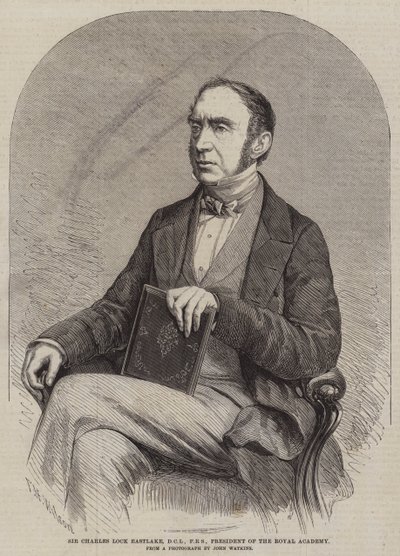 Sir Charles Lock Eastlake, DCL, FRS, præsident for Royal Academy af Thomas Harrington Wilson