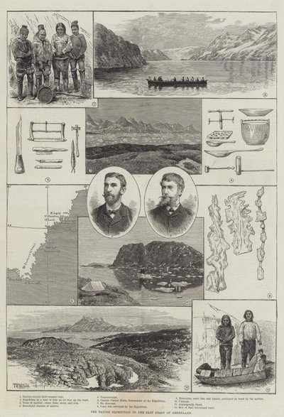 Den danske ekspedition til Grønlands østkyst af Thomas Harrington Wilson