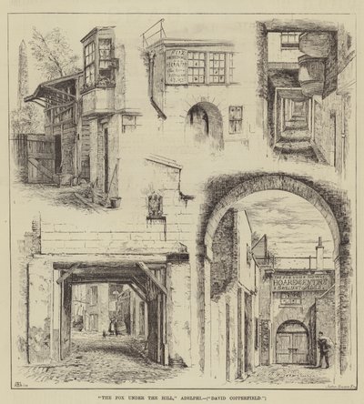 Ræven under bakken, Adelphi, David Copperfield af Thomas Harrington Wilson
