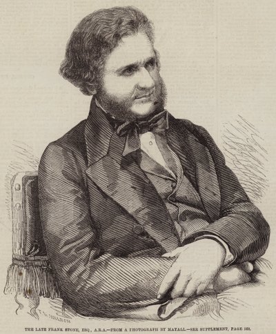 Den afdøde Frank Stone, Esquire, ARA af Thomas Harrington Wilson