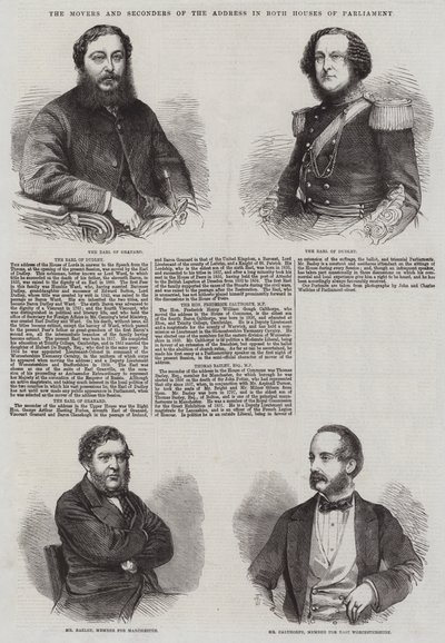 Talenes tilflyttere og udlændinge i begge parlamentshuse af Thomas Harrington Wilson