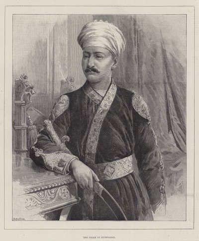 Nizam fra Hyderabad af Thomas Harrington Wilson