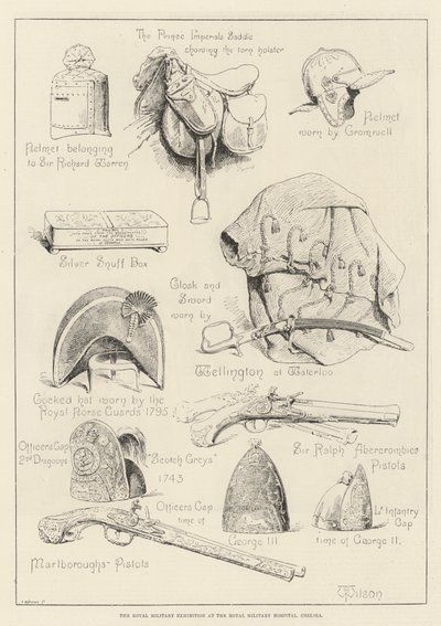 Royal Military Exhibition på Royal Military Hospital, Chelsea af Thomas Harrington Wilson