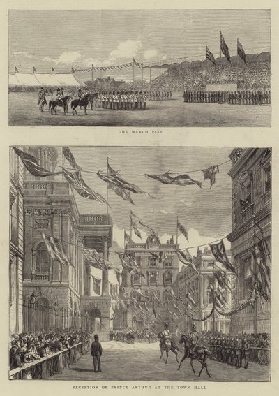 Det kongelige besøg i Liverpool af Thomas Harrington Wilson