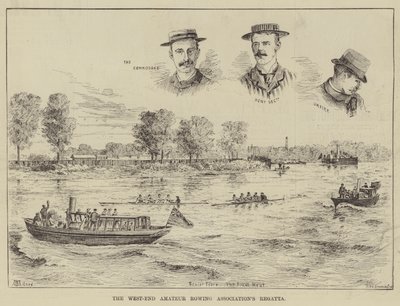 West-End Amateur Roing Association Regatta af Thomas Harrington Wilson