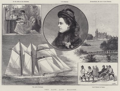 Den afdøde Lady Brassey af Thomas Harrington Wilson