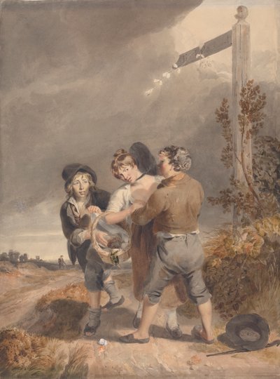 At røve en markedspige af Thomas Heaphy