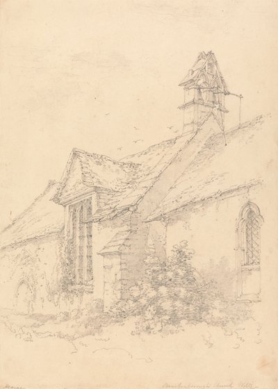 Brackenborough Church, Wiltshire af Thomas Hearne