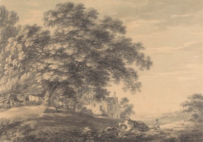 Landskab af Thomas Hearne