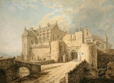 Stirling (akvarel på papir) af Thomas Hearne
