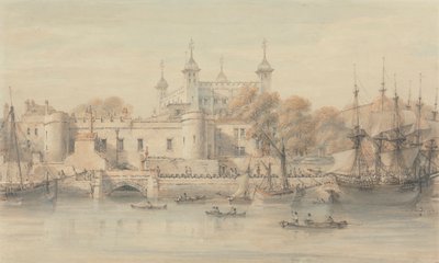 The Tower of London af Thomas Hearne