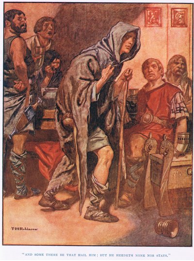 Og der er nogle, der hylder ham (litografi) af Thomas Heath Robinson