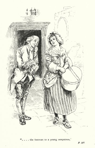 Illustration til A Sentimental Journey af Laurence Sterne (litografi) af Thomas Heath Robinson