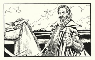 William den Tavse, en helt fra Holland (litografi) af Thomas Heath Robinson