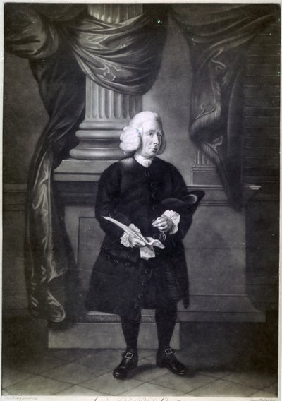 Daniel Race, indgraveret af James Watson, 1773 af Thomas Hickey