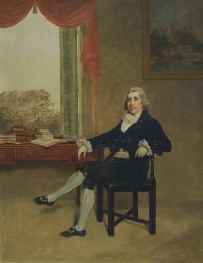 Thomas Graham (1748-1843) Baron Lynedoch af Balgowan, ca. 1790 (olie på lærred) af Thomas Hickey