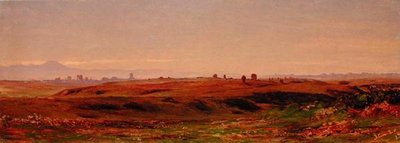 Landskabsskitse af Thomas Hiram Hotchkiss