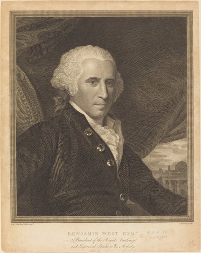 Benjamin West af Thomas Holloway