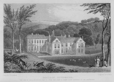 Goulson, Devonshire (gravering) af Thomas Hosmer (after) Shepherd