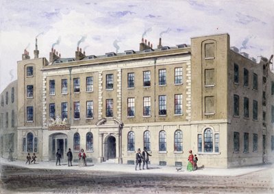 Apothecaries Lane, 1855 (wc på papir) af Thomas Hosmer Shepherd