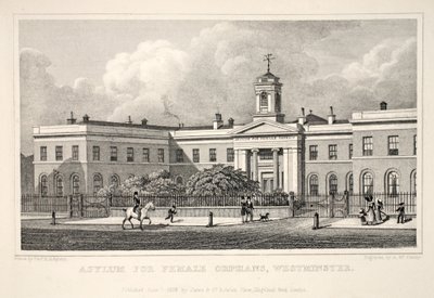 Asylum for Female Orphans, Westminster, fra pubben 
