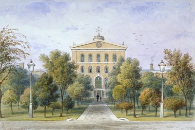 Bridewell fængsel i Tothill Fields, Westminster, London, c1850 af Thomas Hosmer Shepherd
