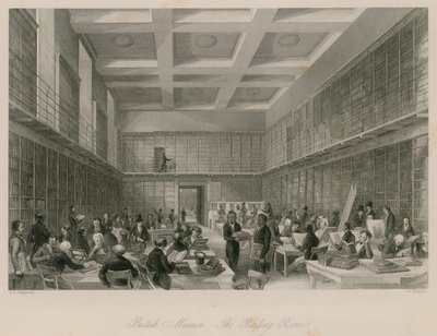 British Museum, læsesalen af Thomas Hosmer Shepherd