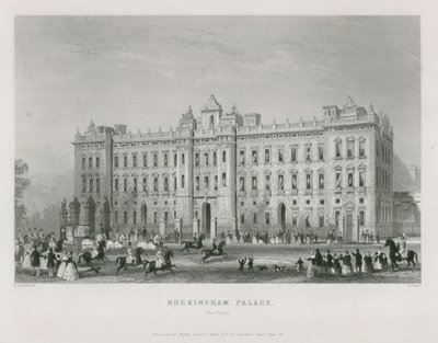 Buckingham Palace af Thomas Hosmer Shepherd