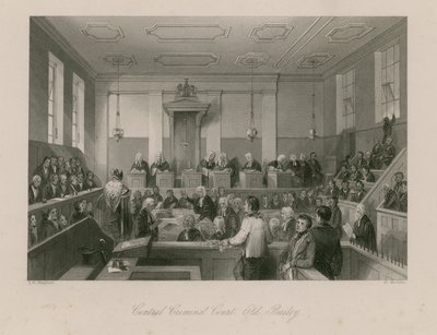 Central Criminal Court, Old Bailey af Thomas Hosmer Shepherd