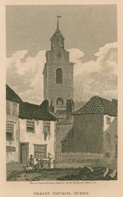 Christ Church, Southwark, Surrey af Thomas Hosmer Shepherd
